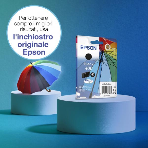 Epson Inchiostri DURABrite Ultra Ombrello confezione singola nero 406 [C13T17G14010]