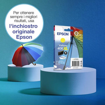 Epson Inchiostri DURABrite Ultra Ombrello confezione singola 406XL giallo [C13T17H44010]