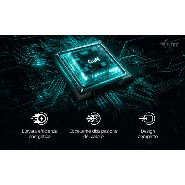 i-tec 65W USB-C GaN Charger [CHARGER-GAN65W]