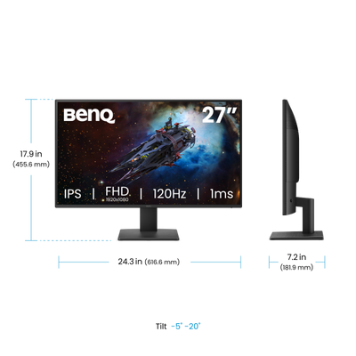 BenQ GW2791P Monitor PC 68,6 cm (27") 1920 x 1080 Pixel Full HD LED Nero [GW2791P]
