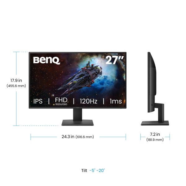 BenQ GW2791P Monitor PC 68,6 cm (27") 1920 x 1080 Pixel Full HD LED Nero [GW2791P]