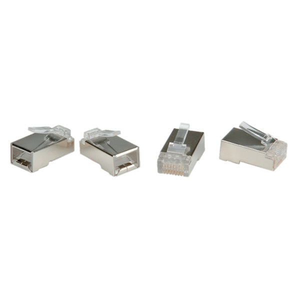 ROLINE Cat 6 CLASS E MODULAR PLUG STP FOR STRANDED WIRE 10 PZ [21.17.3061]