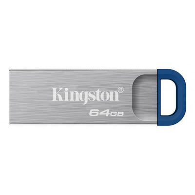 Kingston Technology DataTraveler 64GB  Kyson 220 MB/s USB 3.2 Gen 1 in metallo [DTKNG2/64GB]