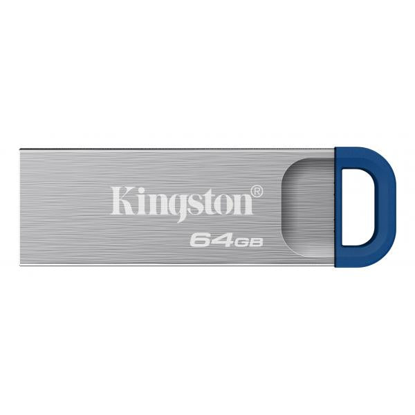 Kingston Technology DataTraveler 64GB  Kyson 220 MB/s USB 3.2 Gen 1 in metallo [DTKNG2/64GB]