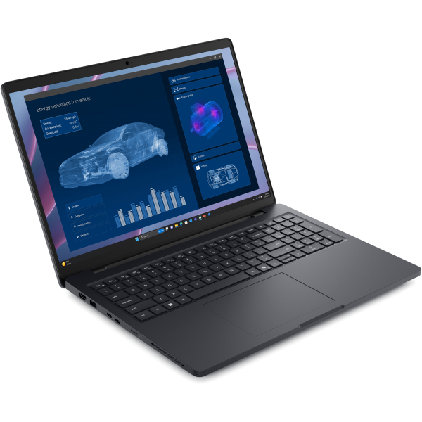DELL Pro Max 16 MC16255 Copilot+ PC AMD Ryzen AI 7 PRO 450 Workstation mobile 40,6 cm (16") WUXGA 32 GB LPDDR5x-SDRAM 1 TB SSD NVIDIA RTX PRO 500 Blackwell Wi-Fi 7 (802.11be) Windows 11 Pro Nero Italiano [Y2J1G]