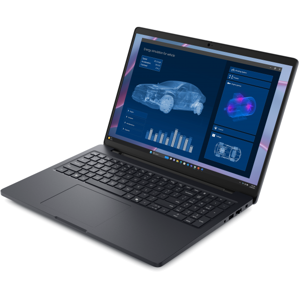 DELL Pro Max 16 MC16255 Copilot+ PC AMD Ryzen AI 7 PRO 450 Workstation mobile 40,6 cm (16") WUXGA 32 GB LPDDR5x-SDRAM 1 TB SSD NVIDIA RTX PRO 1000 Blackwell Wi-Fi 7 (802.11be) Windows 11 Pro Nero Italiano [CXK53]