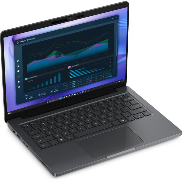 DELL Pro Precision 5 14 PW514261 Copilot+ PC Intel Core Ultra 7 366H Workstation mobile 35,6 cm (14") Full HD+ 32 GB LPDDR5x-SDRAM 1 TB SSD NVIDIA RTX PRO 500 Blackwell Wi-Fi 7 (802.11be) Windows 11 Pro Nero Italiano [C6MC5]