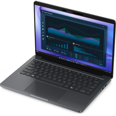 DELL Pro Precision 5 14 PW514261 Copilot+ PC Intel Core Ultra 7 366H Workstation mobile 35,6 cm (14") Full HD+ 32 GB LPDDR5x-SDRAM 1 TB SSD NVIDIA RTX PRO 500 Blackwell Wi-Fi 7 (802.11be) Windows 11 Pro Nero Italiano [C6MC5]