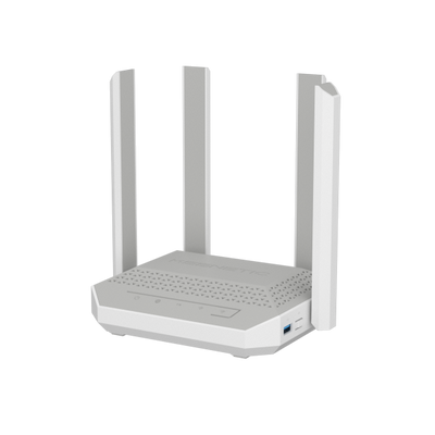 Keenetic Hopper DSL (KN-3611) Modem Router VDSL2/ADSL2+ supervectoring, Wi-Fi 6 mesh AX3000, con smart switch 4 porte Gigabit e porta USB 3.0 multifunzione [KN-3611-01-EU]