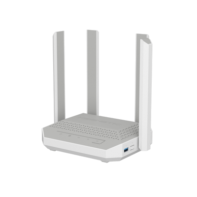 Keenetic Hopper DSL (KN-3611) Modem Router VDSL2/ADSL2+ supervectoring, Wi-Fi 6 mesh AX3000, con smart switch 4 porte Gigabit e porta USB 3.0 multifunzione [KN-3611-01-EU]