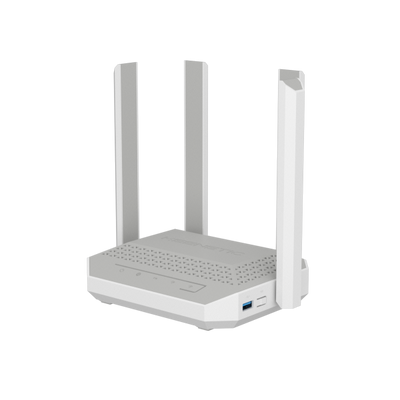 Keenetic Hopper DSL (KN-3611) Modem Router VDSL2/ADSL2+ supervectoring, Wi-Fi 6 mesh AX3000, con smart switch 4 porte Gigabit e porta USB 3.0 multifunzione [KN-3611-01-EU]