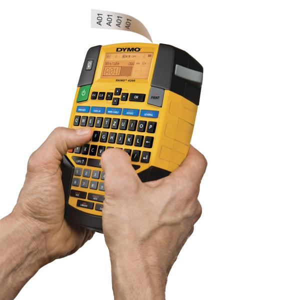 Dymo Rhino 4200 Industrial Label Maker - Case Kit - Qwertz - German Layout [1852998]