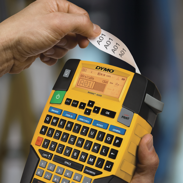 Dymo Rhino 4200 Industrial Label Maker - Case Kit - Qwertz - German Layout [1852998]