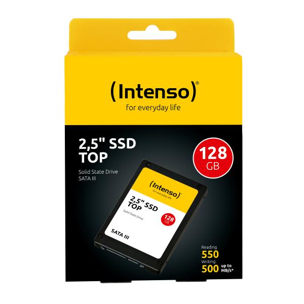 INTENSO SSD INTERNO TOP 128GB 2,5" SATA 6GB/S R/W 520/500 [3812430]