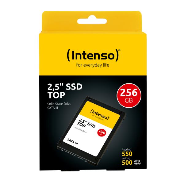 INTENSO SSD INTERNO TOP 256GB 2,5" SATA 6GB/S R/W 520/500 [3812440]