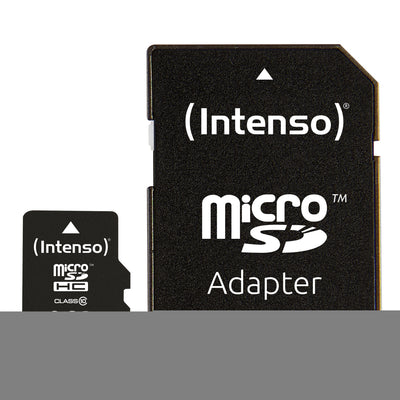 INTENSO MICRO SDHC 8GB CLASSE 10 + ADATTATORE SD [3413460]