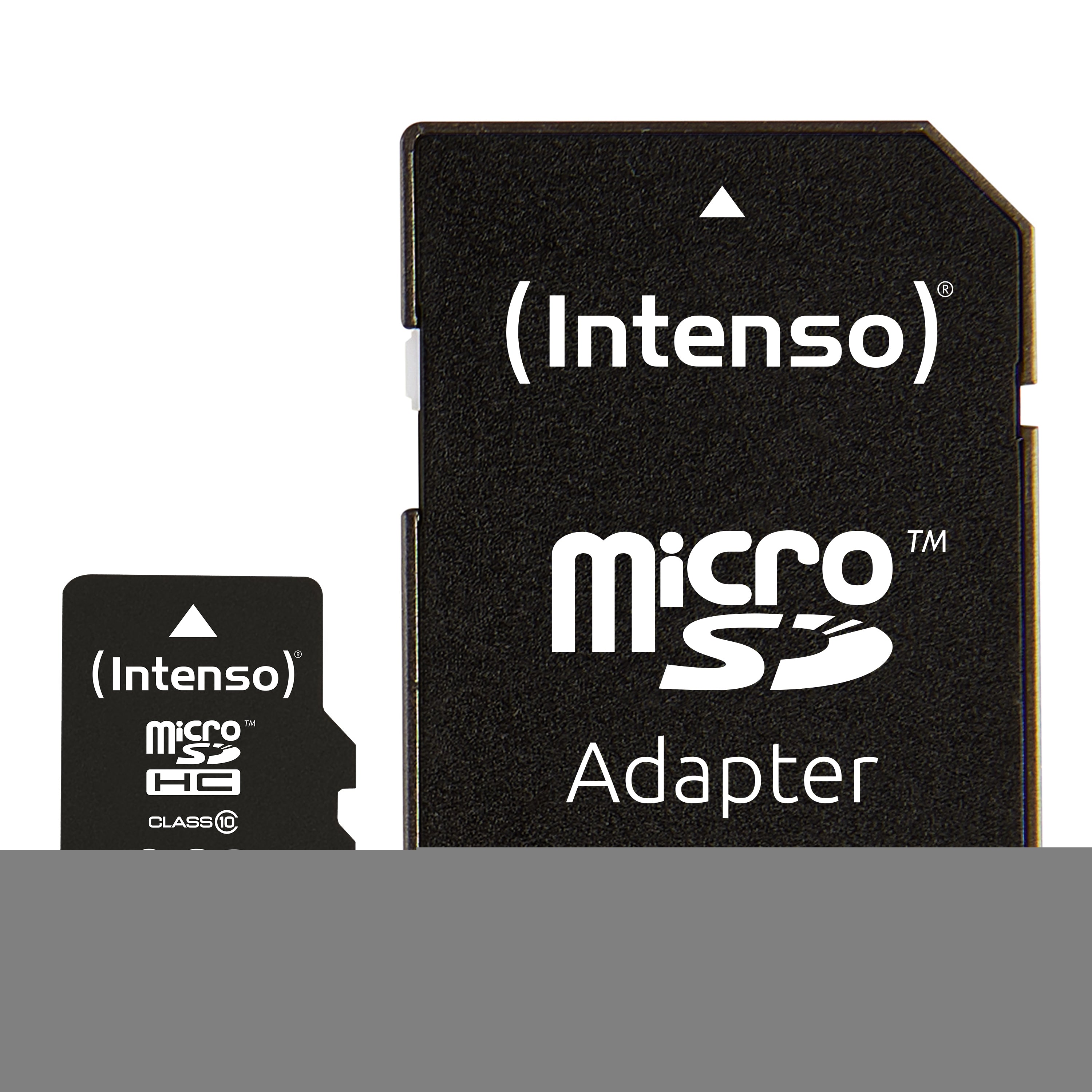 INTENSO MICRO SDHC 8GB CLASSE 10 + ADATTATORE SD [3413460]