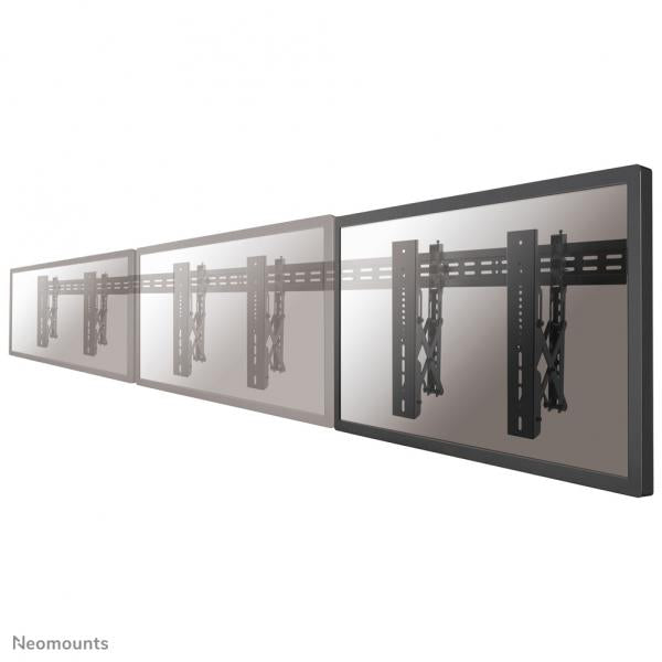 Neomounts LED-VW1000BLACK Supporto videowall da parete 40-75" - Pull-out - max 50 kg [LED-VW1000BLACK]