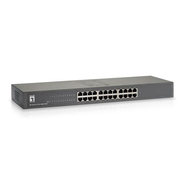 Level One 24-Port Gigabit Ethernet Switch [GSW-2457]
