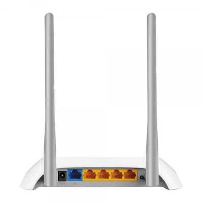TP-Link TL-WR840N router wireless Fast Ethernet Banda singola (2.4 GHz) Grigio, Bianco [TL-WR840N]