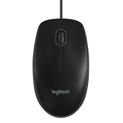 LOGITECH MOUSE USB OTTICO B100 NERO, 800 DPI [910-003357]