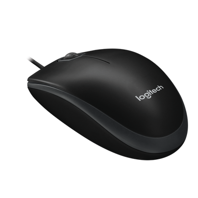 LOGITECH MOUSE USB OTTICO B100 NERO, 800 DPI [910-003357]