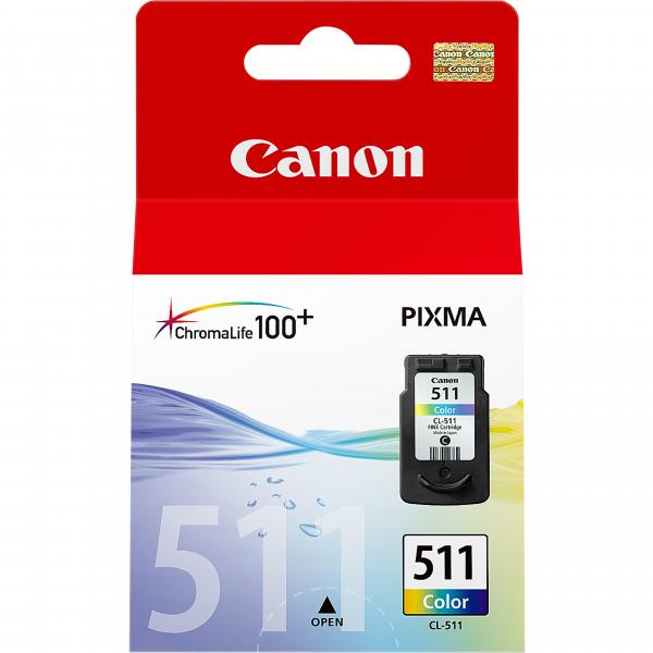 Canon Cartuccia d'inchiostro colore CL-511 C/M/Y [2972B001]