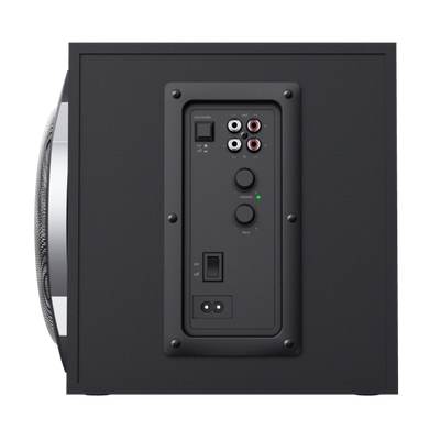 TRUST SET ALTOPARLANTI SPEAKERS 2.1 120W PICCO (60W RMS) - CON TELECOMANDO CON INGRESSO AUX + PRESA [19019]