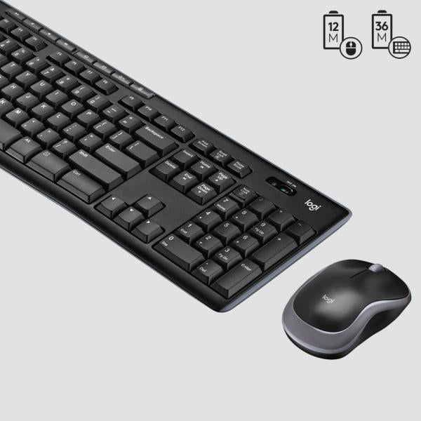 Logitech MK270 Wireless Keyboard and Mouse Combo - QWERTY [920-004509]