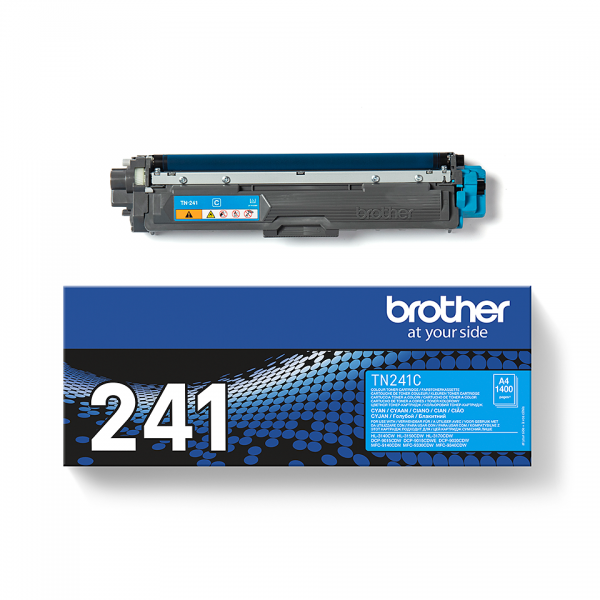 BROTHER TONER CIANO 1.400 PAG PER DCP9020CDW - HL3140CW - HL3150CDW - HL3170CDW - MFC-9330CDW - MFC-9340CDW [TN241C]