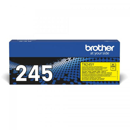 BROTHER TONER GIALLO 2.200 PAG PER DCP9020CDW - HL3140CW - HL3150CDW - HL3170CDW - MFC-9330CDW - MFC-9340CDW [TN245Y]