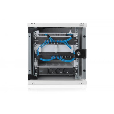 Digitus 6U Wall Mounting Cabinet 254mm (10 inch) - 330x312x300mm [DN-10-05U-1]