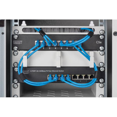 Digitus 6U Wall Mounting Cabinet 254mm (10 inch) - 330x312x300mm [DN-10-05U-1]