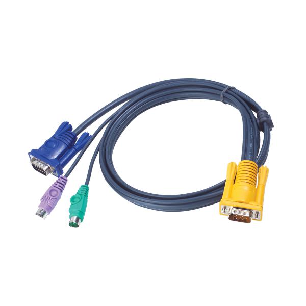 Aten PS/2 Cable For PS/2 Computer 6m- PROMO FINO AD ESAURIMENTO SCORTE [2L-5206P]