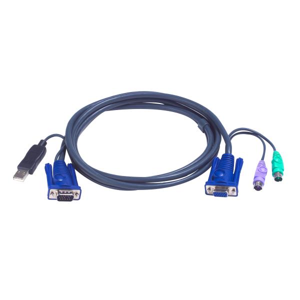 Aten USB Cable For USB& USB Mac Computer 3m- PROMO FINO AD ESAURIMENTO SCORTE [2L-5503UP]