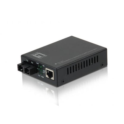 Level One RJ45 to SC Gigabit Media Converter - Multi-Mode Fiber - 850nm - 550m [GVT-2001]