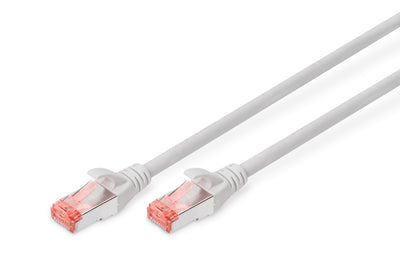 Digitus CAT 6 S-FTP patch cord - Cu - LSZH AWG 27/7 - length 1 m - Grey [DK-1644-010]