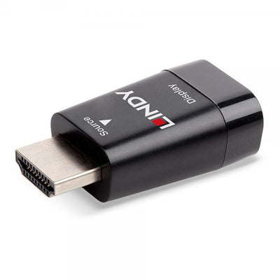 LINDY No. 38194 - Convertitore da HDMI a VGA fino a 1080p [LIN-38194]