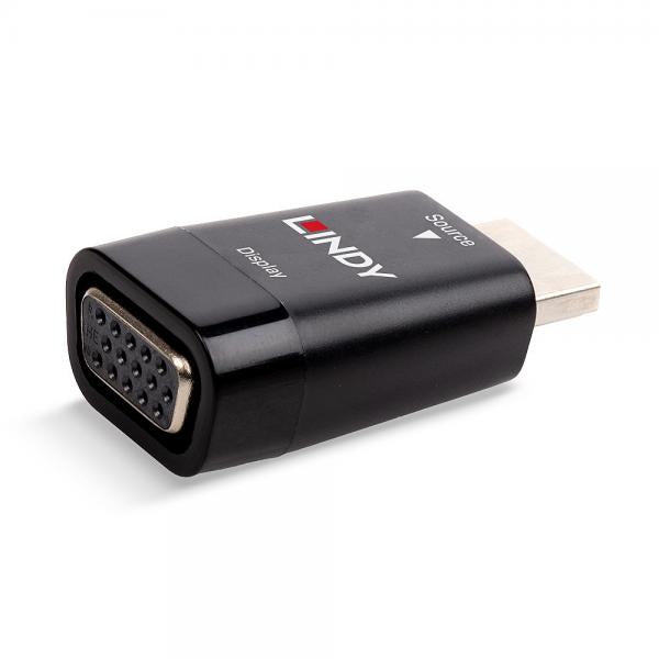 LINDY No. 38194 - Convertitore da HDMI a VGA fino a 1080p [LIN-38194]