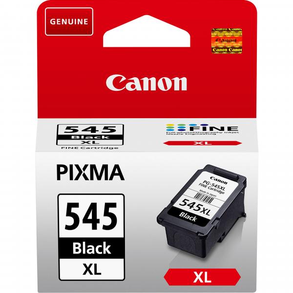 Canon PG-545XL Ink Cartridge Black high capacity 15ml 400 pages 1-pack [8286B001]