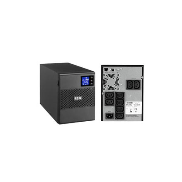 Eaton 5SC UPS, 1000 VA, 700 W, Input: C14, Outputs: (8) C13, Tower [5SC1000I]