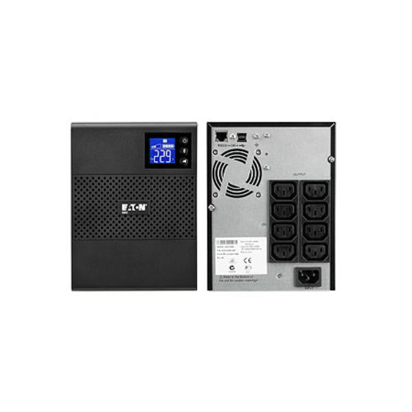 Eaton 5SC UPS, 1500 VA, 1050 W, Input: C14, Outputs: (8) C13, Tower [5SC1500I]
