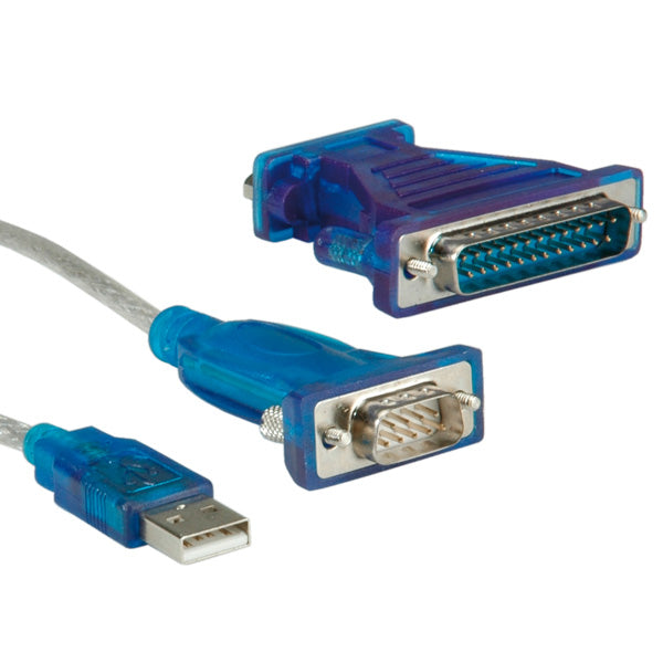 VALUE CAVO CONVERTITORE USB TO SERIAL, 1.8M [12.99.1160]