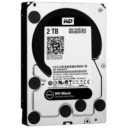 WESTERN DIGITAL HDD BLACK 2TB 3,5 7200RPM SATA 6GB/S 64MB CACHE [WD2003FZEX]