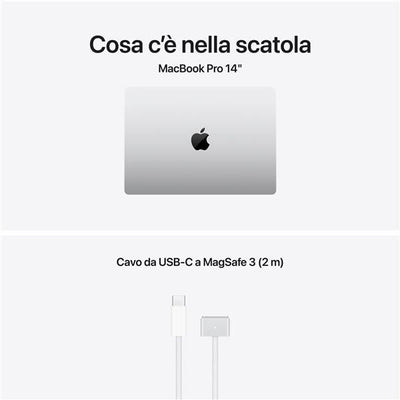 APPLE 14, INCH MACBOOK PRO APPLE M5 CHIP WITH 10CORE CPU AND 10CORE GPU 16GB 1TB SSD SILVER [MDE54T/A]