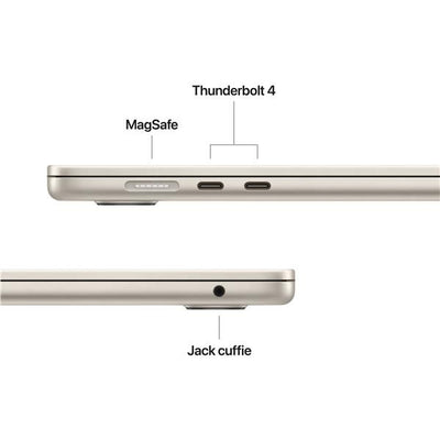 APPLE NB MACBOOK AIR APPLE M5 CHIP WITH 10CORE CPU AND 10CORE GPU 24GB 1TB SSD 14, STARLIGHT [MDVF4T/A]