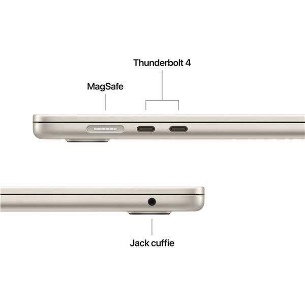APPLE NB MACBOOK AIR APPLE M5 CHIP WITH 10CORE CPU AND 10CORE GPU 24GB 1TB SSD 14, STARLIGHT [MDVF4T/A]