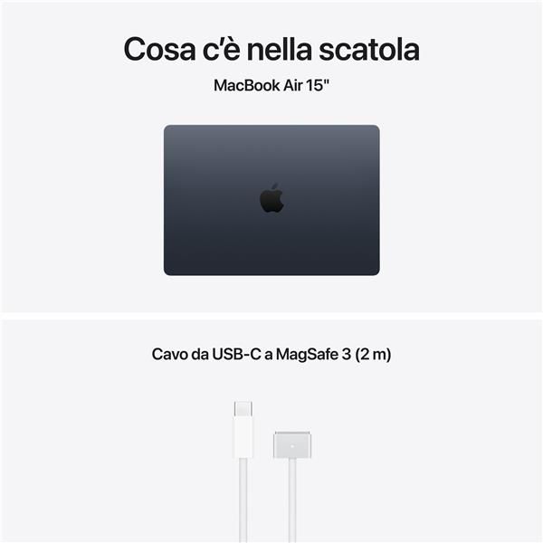 APPLE NB MACBOOK AIR APPLE M5 CHIP WITH 10CORE CPU AND 10CORE GPU 16GB 1TB SSD 15, MIDNIGHT [MDVK4T/A]