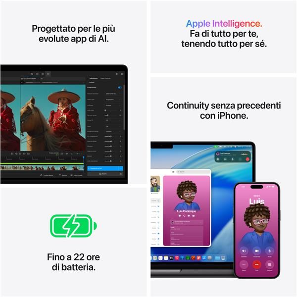 APPLE NB MACBOOK PRO APPLE M5 PRO CHIP WITH 15CORE CPU AND 16CORE GPU 24GB 1TB SSD 14, SPACE BLA [MGDR4T/A]