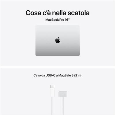 APPLE NB MACBOOK PRO APPLE M5 PRO CHIP WITH 18CORE CPU AND 20CORE GPU 24GB 1TB SSD 16, SILVER [MGE44T/A]